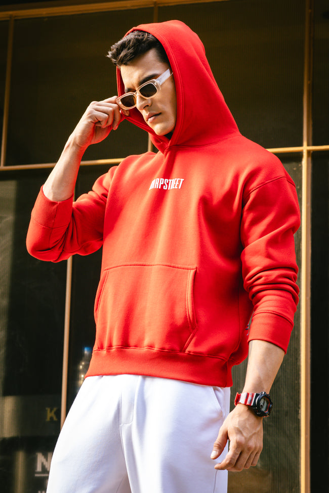 Red Heron Hoodie Main Image