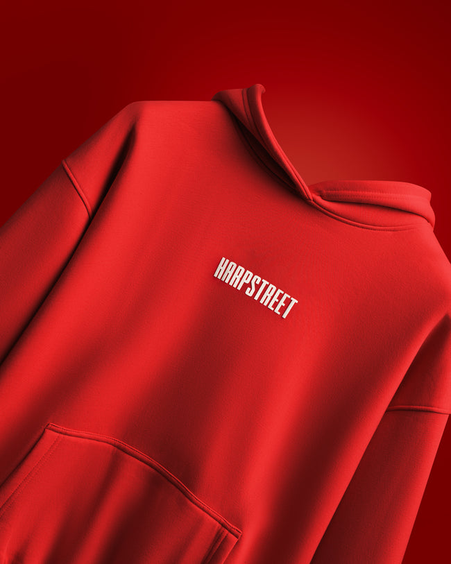 Red Heron Hoodie Hover Image