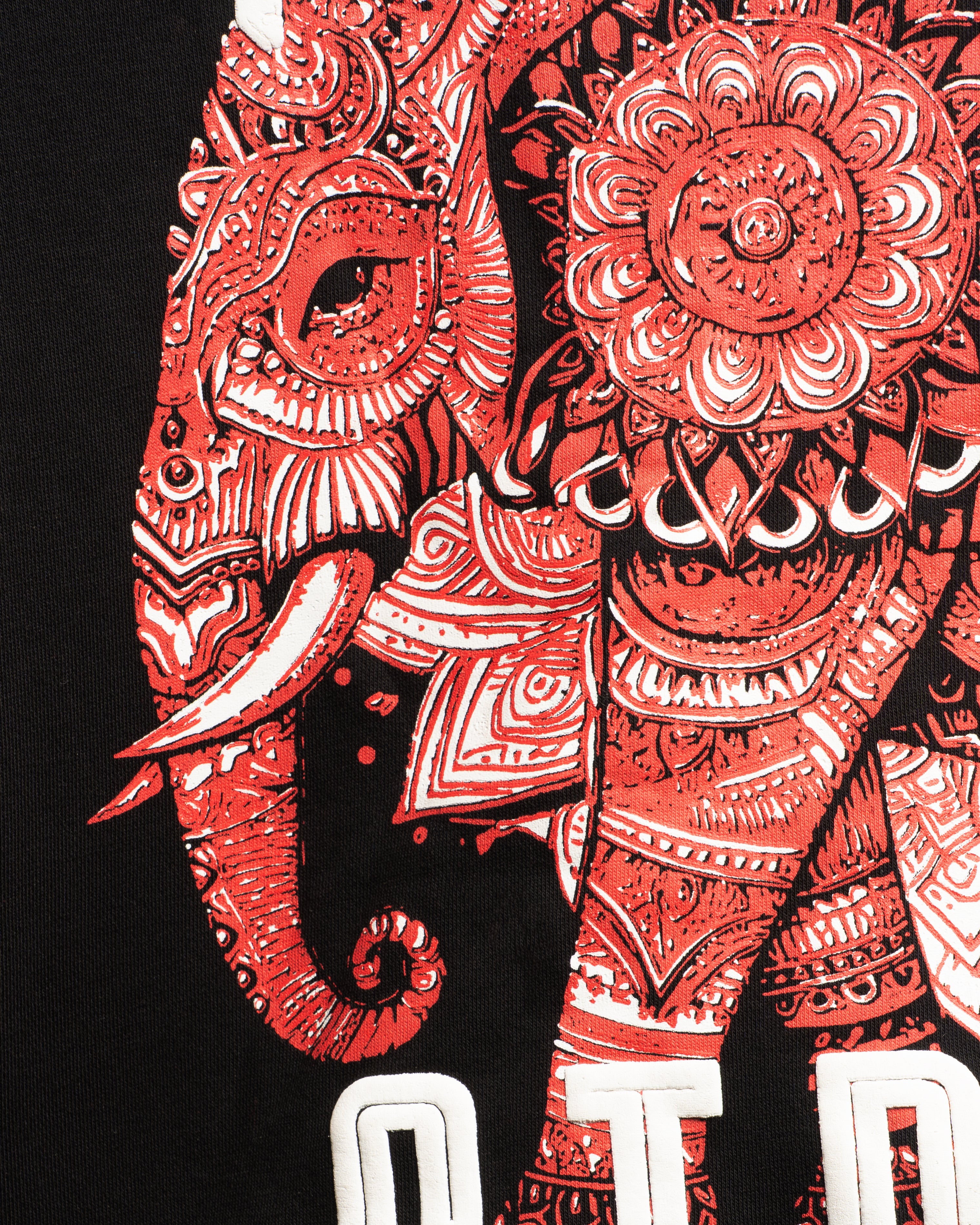 Crimson Elephant Hoodie